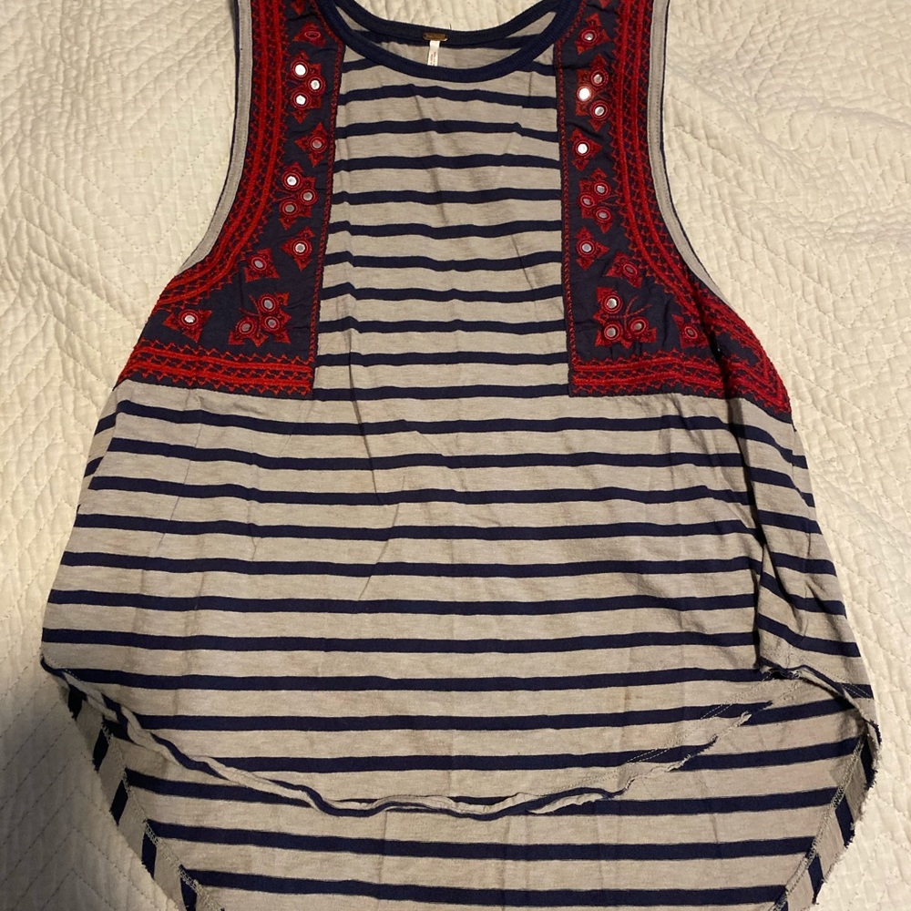 Free People Embellished Tank